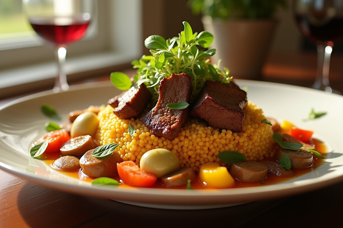 bœuf couscous