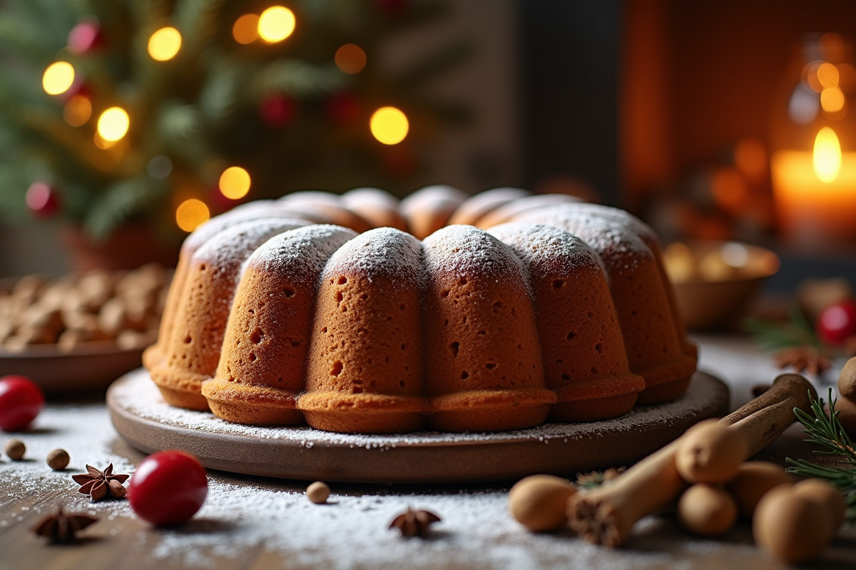 gâteau noël